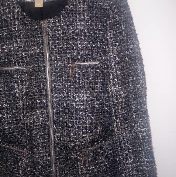 Michael Kors Women's Tweed Jacket Size 2 - Picture 2 of 7